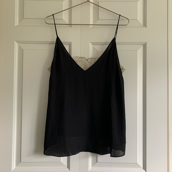 Free People Other - Free People Silk Tank Top Lingerie Lace Bandeau